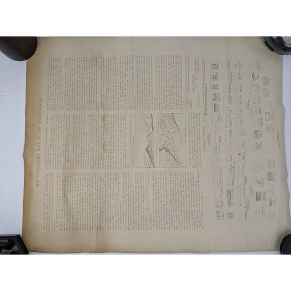 US Dept of the Interior geological Survey Map Mt Grace MA NH Vintage 1946 - Picture 8 of 13